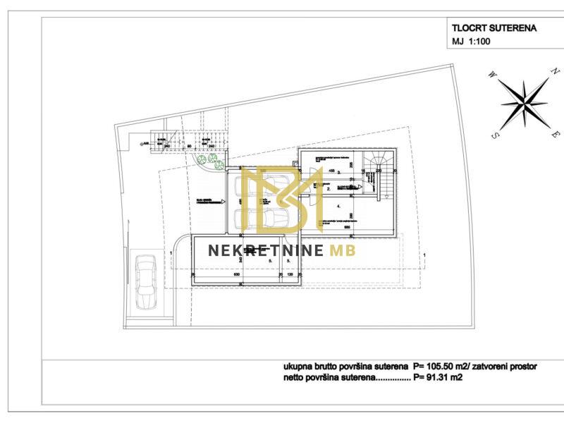 Prodajemo građevno zemljište s projektom,Klis,450m2